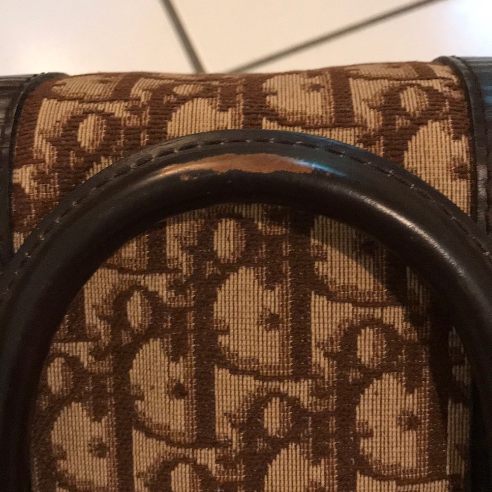 Vintage 1970’s Christian Dior Satchel Handbag - Picture 4 of 8